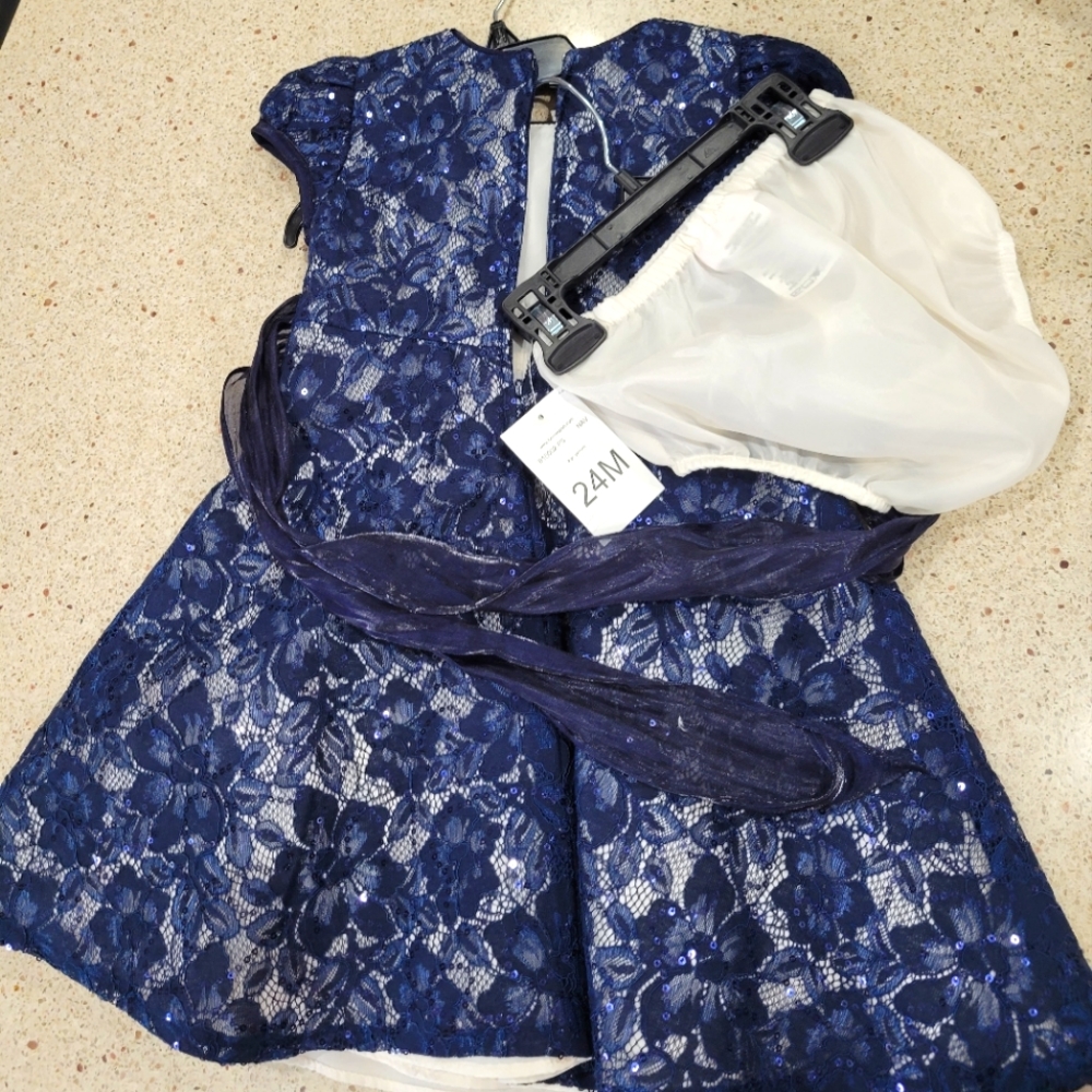Navy size 24 months special occasion dess